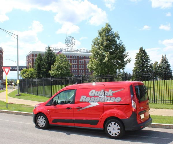 Quick Response Vehicle With Logo